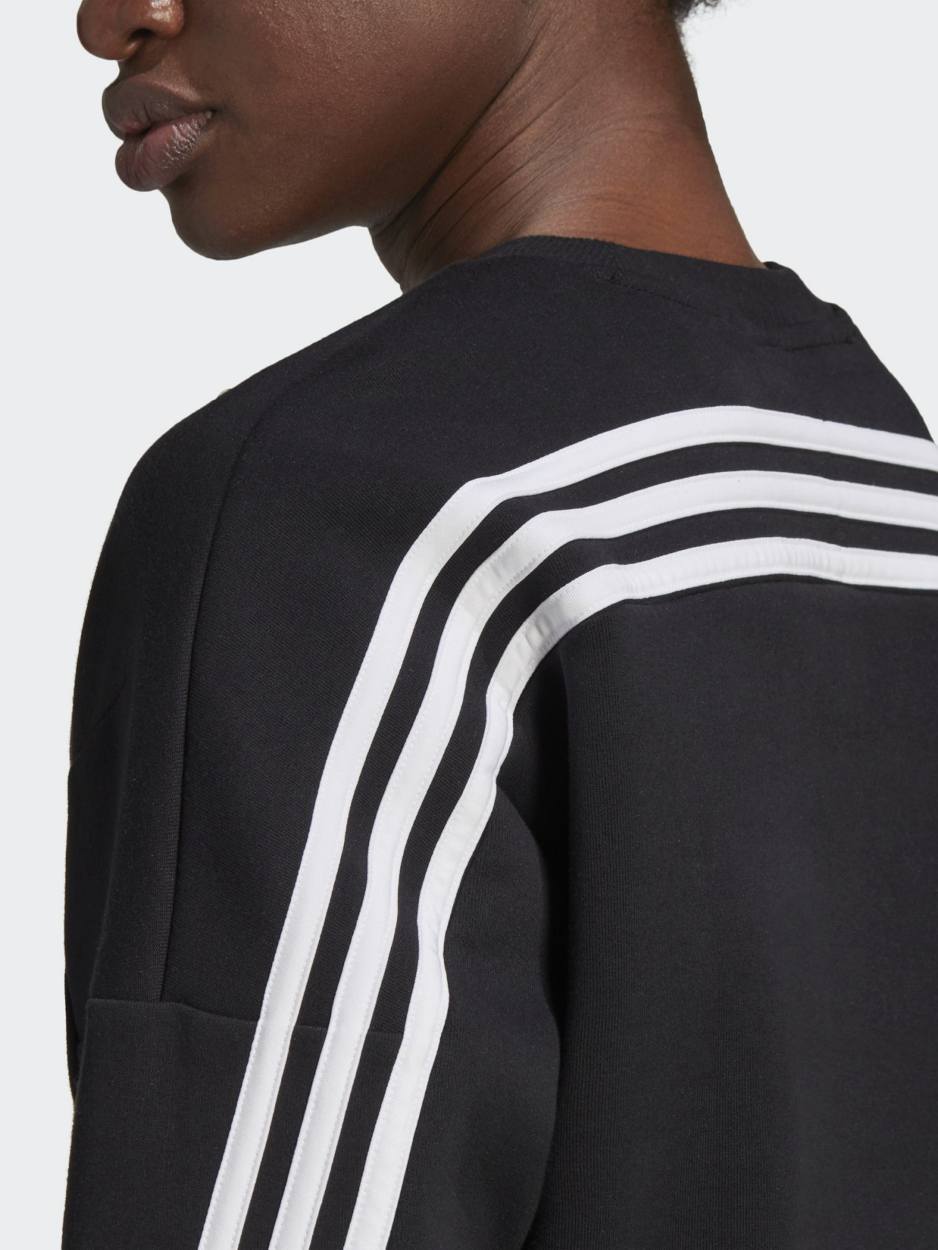 Свитшот Adidas Sportswear Wrapped 3-Stripes модель GL0343 Фото