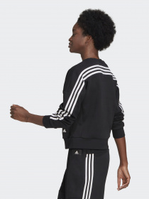 Свитшот Adidas Sportswear Wrapped 3-Stripes модель GL0343 Фото