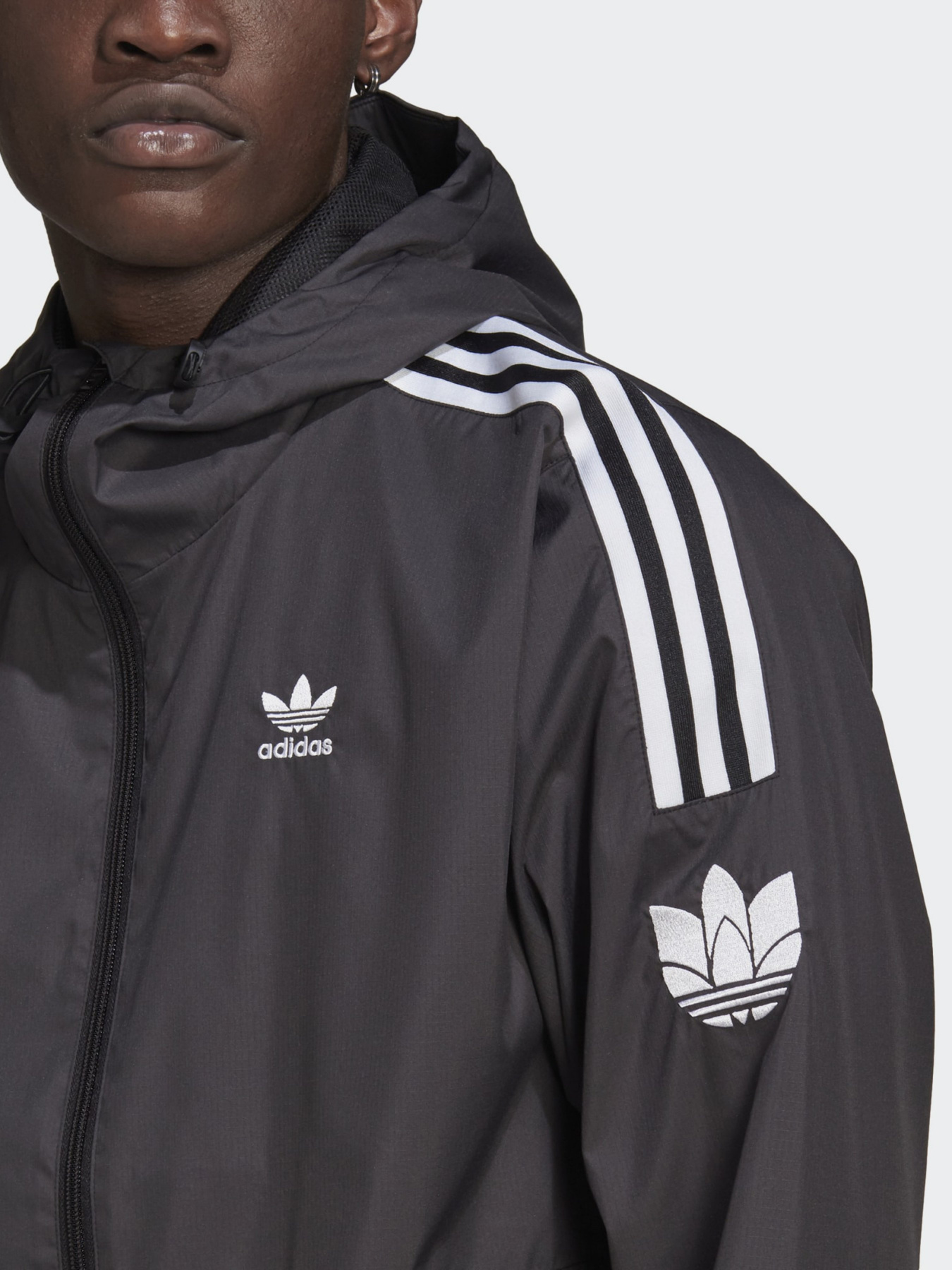 Ветровка Adidas ADICOLOR 3D TREFOIL модель GN3551 Фото