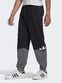 Штаны спортивные Adidas ADICOLOR SLICED TREFOIL SWEAT модель GN3445 Фото