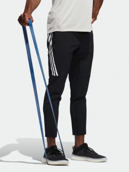 Штани спортивні adidas AEROREADY 3-STRIPES модель GM0639 — фото 4 - INTERTOP