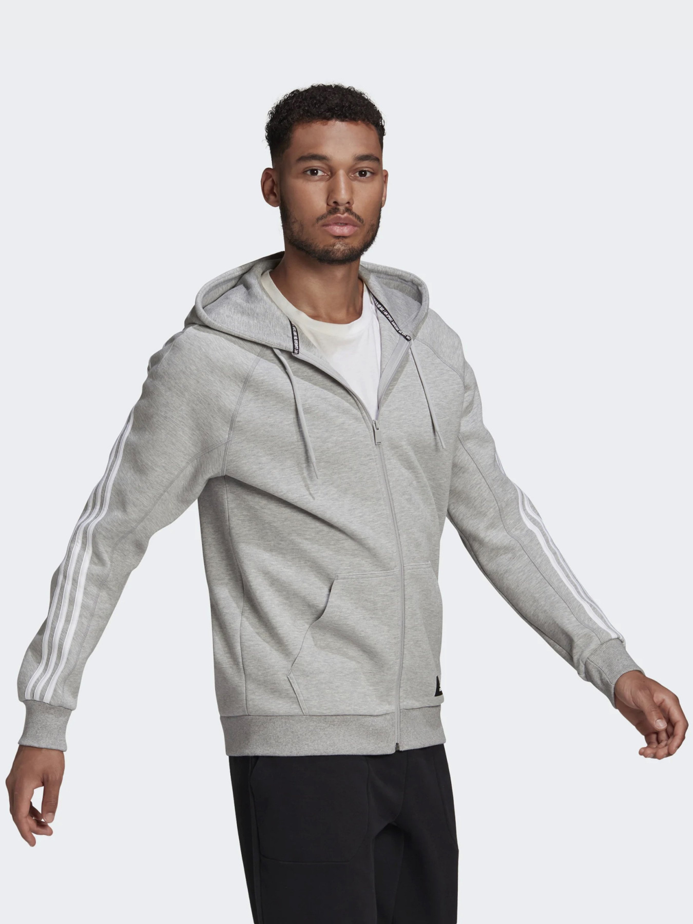 Худи Adidas SPORTSWEAR 3-STRIPES модель GL5679 Фото