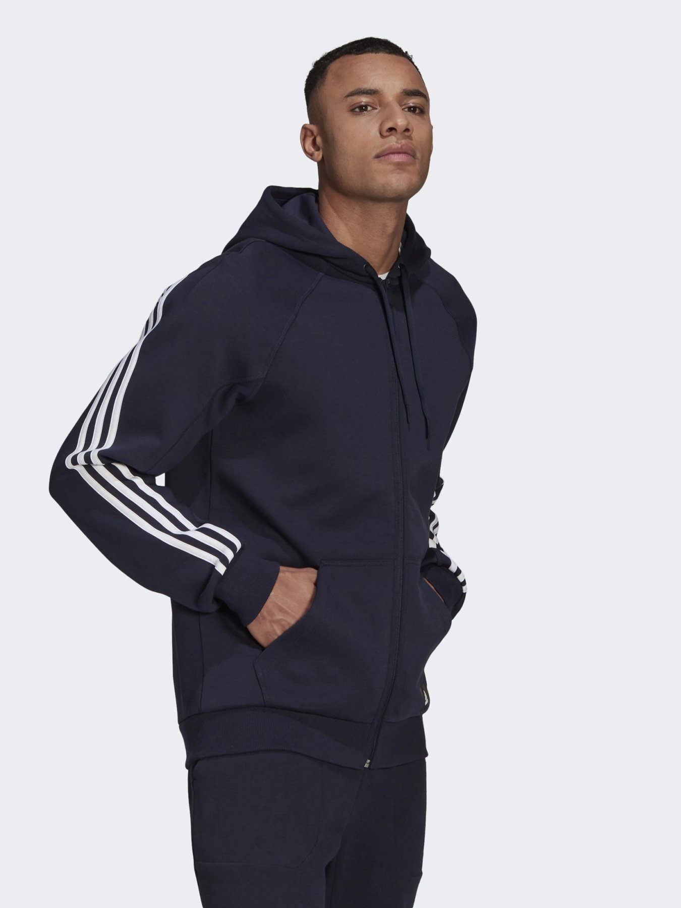Кофта спортивная Adidas SPORTSWEAR 3-STRIPES модель GM6449 Фото
