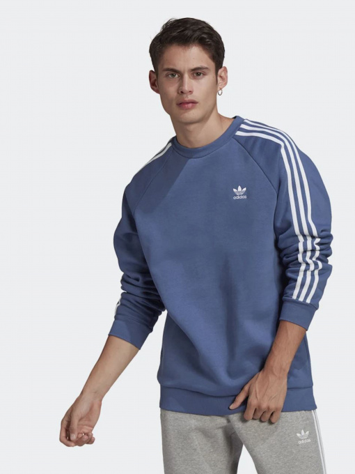 Свитшот Adidas 3-Stripes Crew модель GN3482 Фото