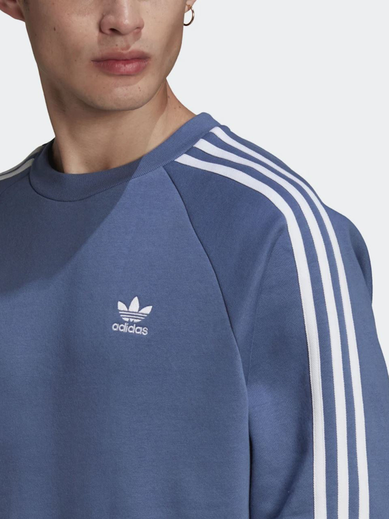 Світшот Adidas 3-Stripes Crew модель GN3482 Фото