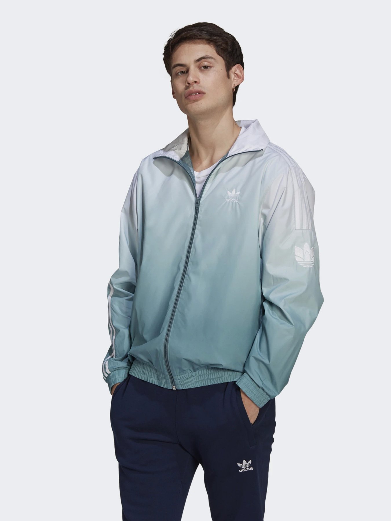 Кофта спортивна Adidas ADICOLOR 3D TREFOIL OMBRÉ модель GN3589 Фото