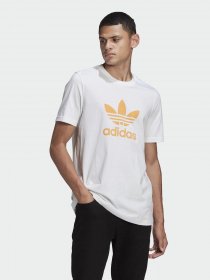 Футболки и поло Adidas ADICOLOR CLASSICS TREFOIL модель GN3486 Футболки и поло Adidas ADICOLOR CLASSICS TREFOIL модель GN3486 Фото