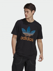 Футболки и поло Adidas TREFOIL OMBRÉ модель GP0166 Фото