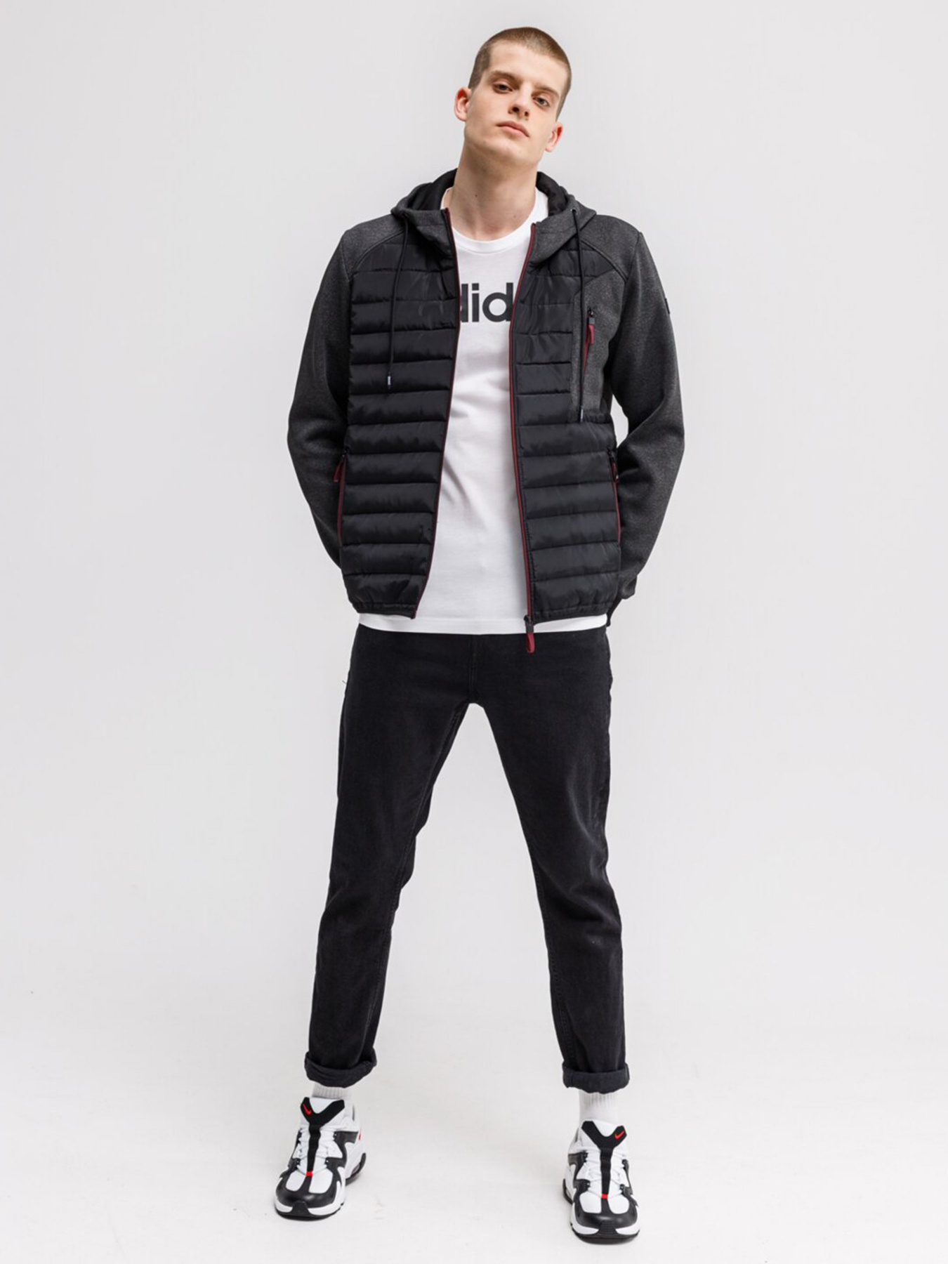 Футболки и поло Adidas ESSENTIALS LINEAR LOGO модель DQ3056 Фото