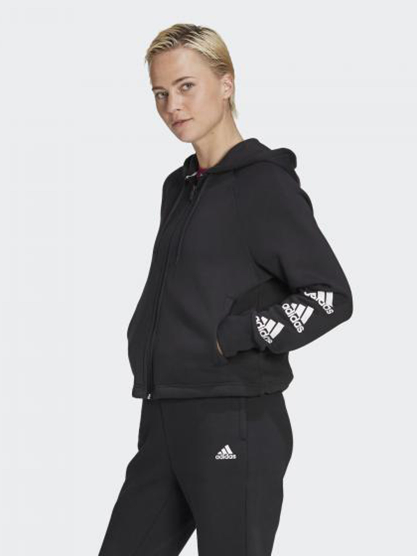 Спортивная кофта Adidas Stacked Logo Performance модель GC6919 Фото
