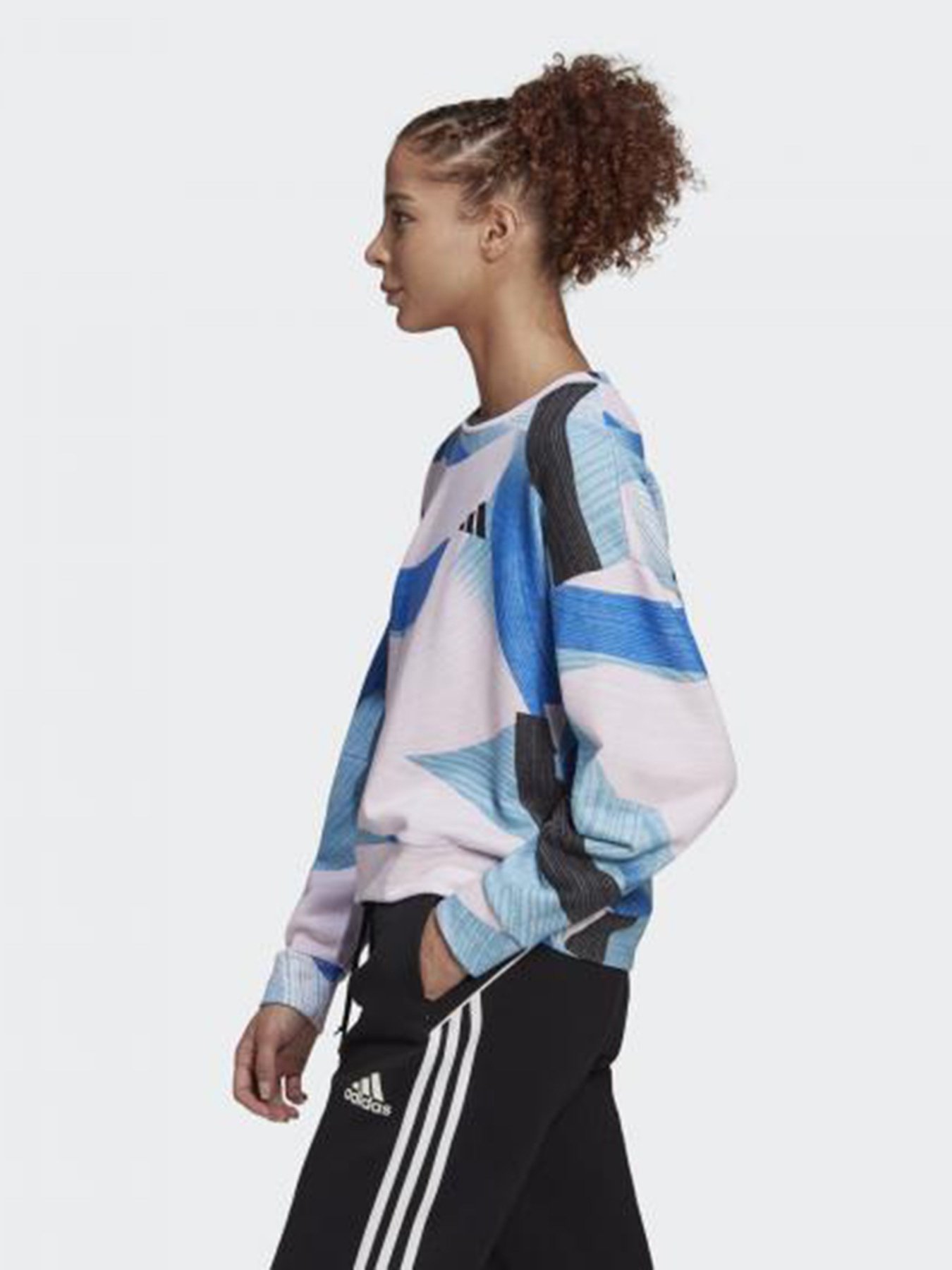 Свитшот Adidas SPORTSWEAR NINI SUM модель GL9540 Фото