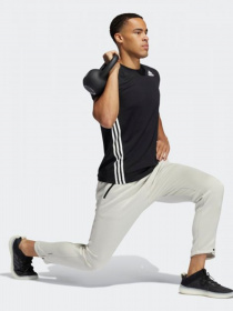 Футболки и поло Adidas AEROREADY 3-STRIPES модель GM0655 Фото