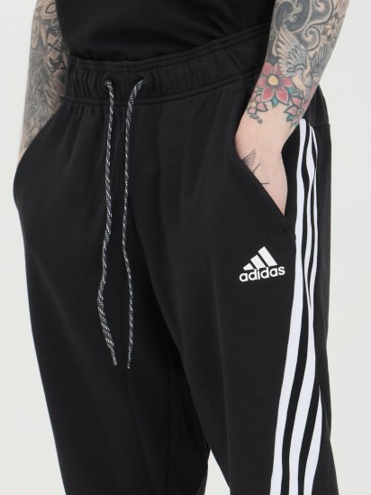 Штани спортивні adidas SPORTSWEAR 3-STRIPES TAPE модель GM3833 — фото 4 - INTERTOP