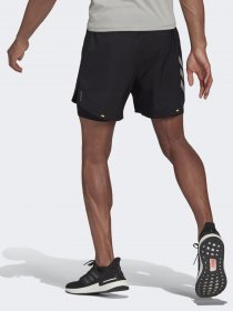 Повседневные шорты Adidas 2-В-1 ADIDAS FAST PRIMEBLUE модель GN5706 Фото