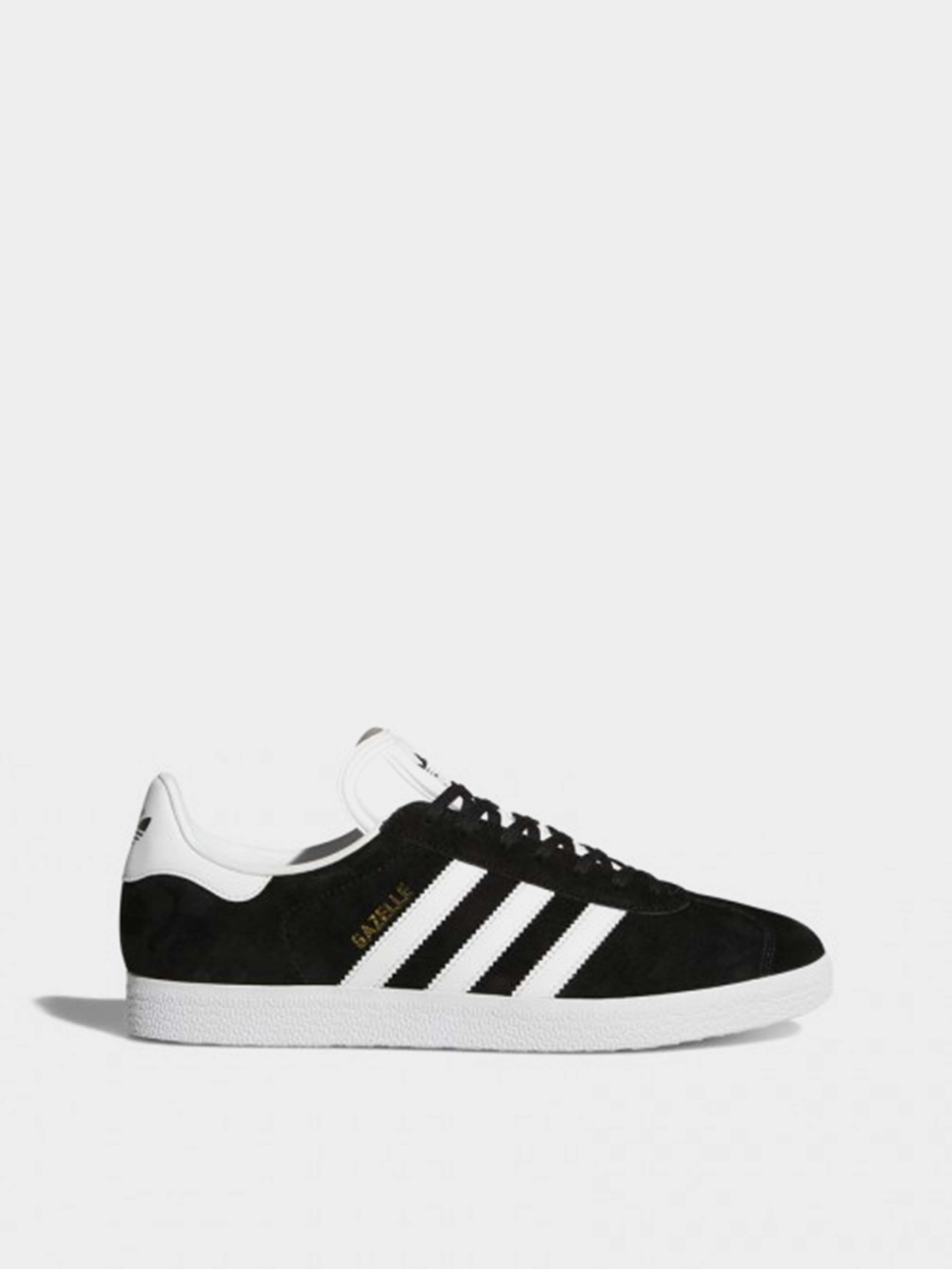Чоловічі Кеди низькі adidas GAZELLE (CN911) колір чорний, матеріал нубук/штучна шкіра