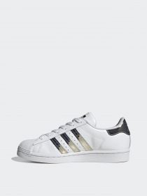 Кеды низкие Adidas Superstar Silver Metallic модель FW3915 Фото
