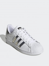 Кеды низкие Adidas Superstar Silver Metallic модель FW3915 Фото