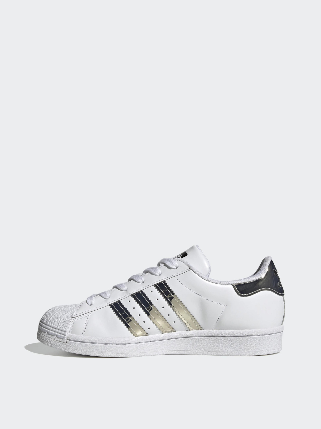 Кеды низкие Adidas Superstar Silver Metallic модель FW3915 Фото