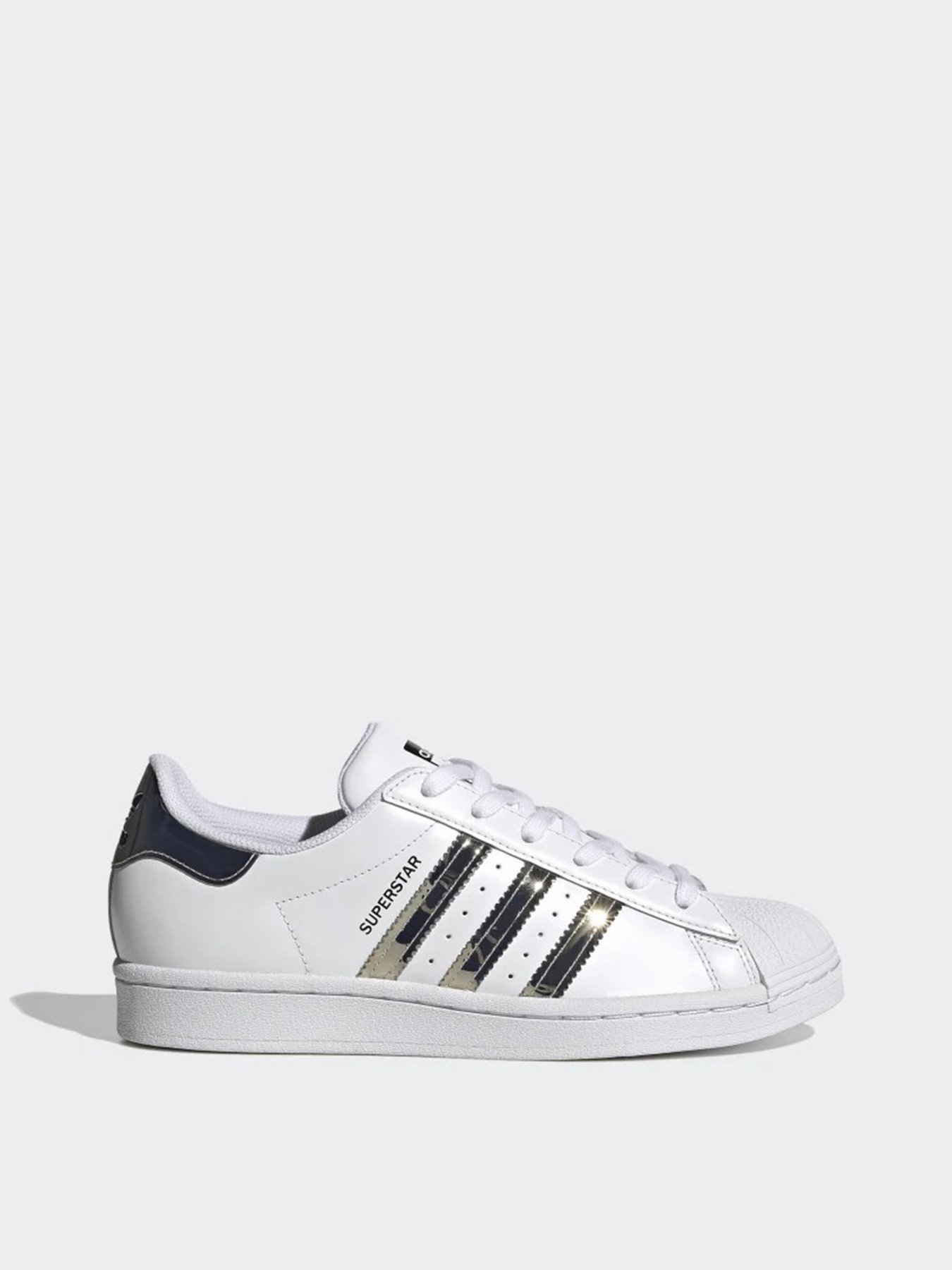 Кеды низкие Adidas Superstar Silver Metallic модель FW3915 Фото
