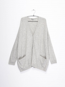 Джемпер COS модель 0374338_сірий комб. Фото