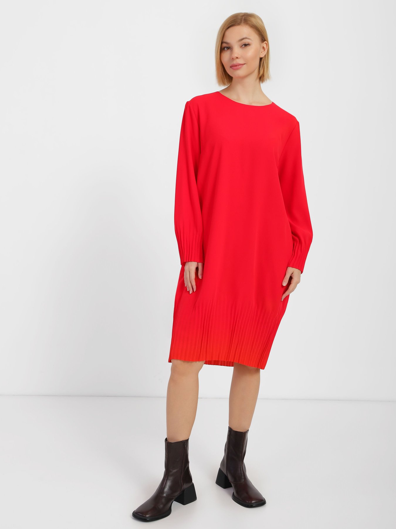 Платье мини COS модель 0374361_червоний Фото