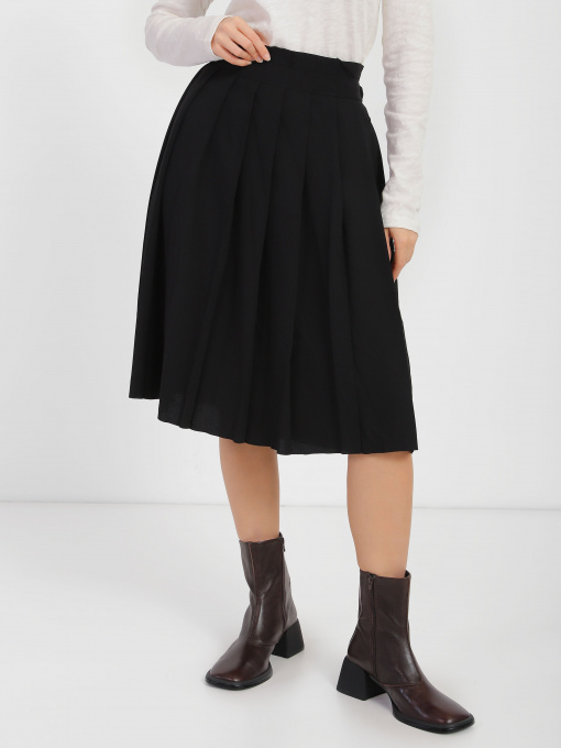 Юбка миди COS модель 0409826_чорний Фото