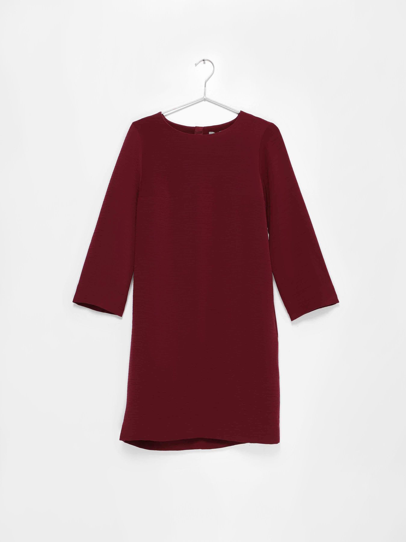 Платье мини COS модель 0418932_бордовий Фото