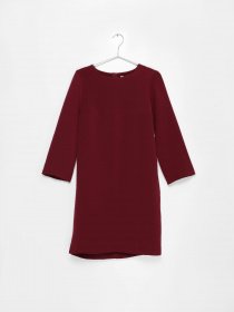 Платье мини COS модель 0418932_бордовий Фото