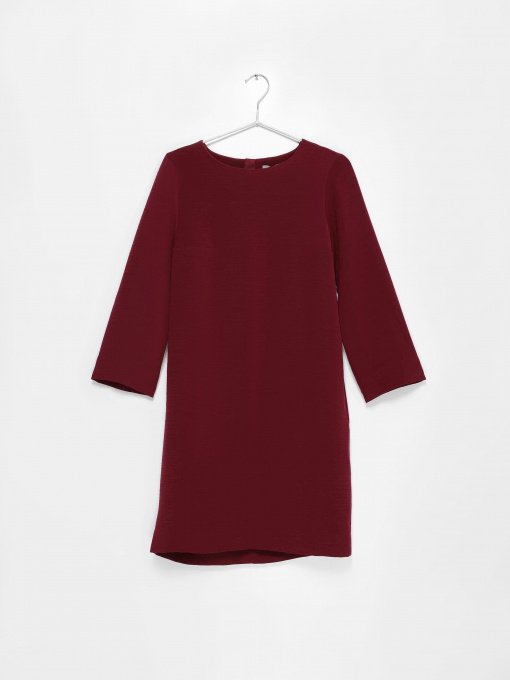 Платье мини COS модель 0418932_бордовий Фото