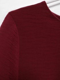 Сукня міні COS модель 0418932_бордовий Фото