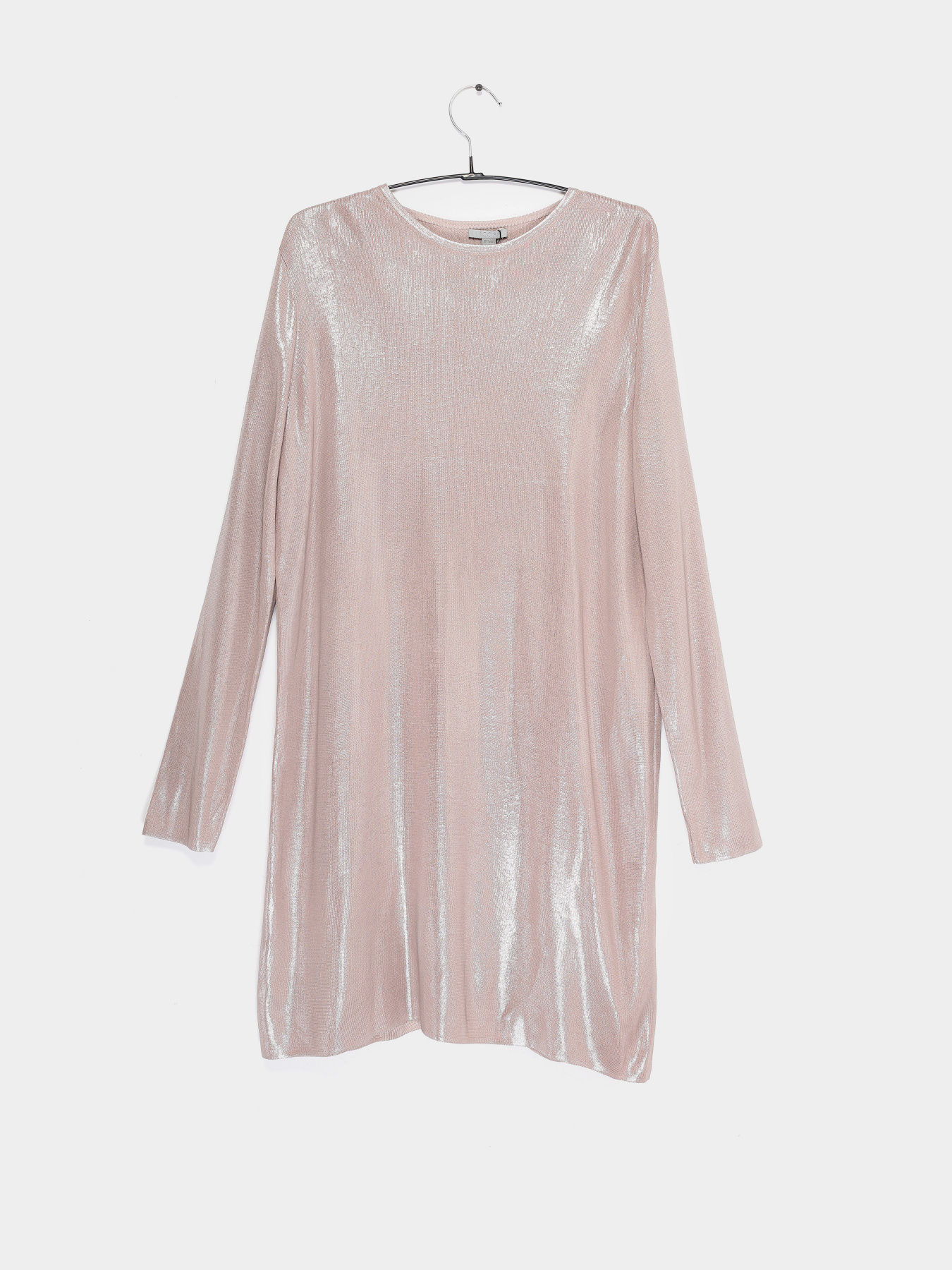 Платье мини COS модель 0440474_бежевий комб. Платье мини COS модель 0440474_бежевий комб. Фото