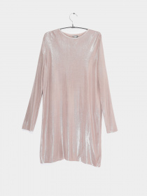 Платье мини COS модель 0440474_бежевий комб. Платье мини COS модель 0440474_бежевий комб. Фото