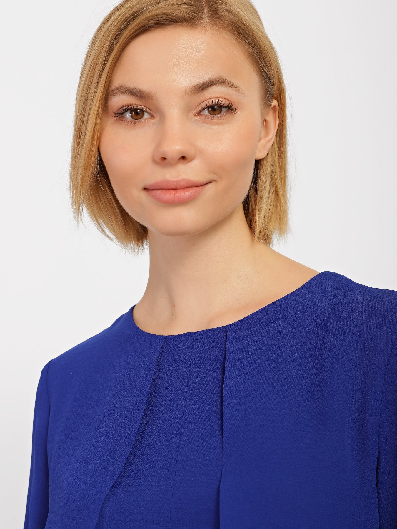 Блуза COS модель 0456723_синій Фото