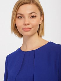 Блуза COS модель 0456723_синій Фото