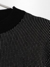 Джемпер COS модель 0458512_чорний комб. Фото