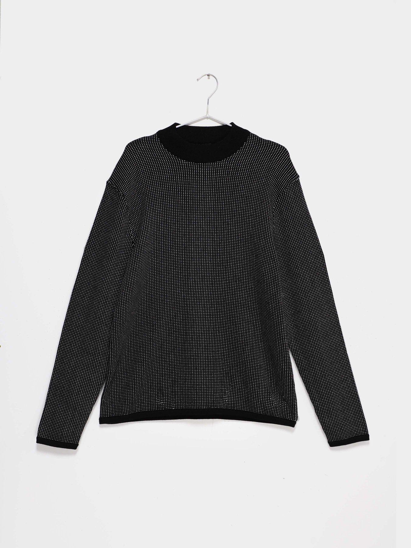 Джемпер COS модель 0458512_чорний комб. Фото