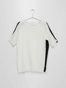 Футболка COS модель 0458645_білий з т.синім Фото