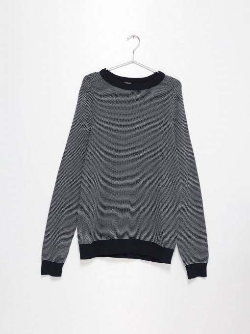 Джемпер COS модель 0470455_т.синій комб. Фото