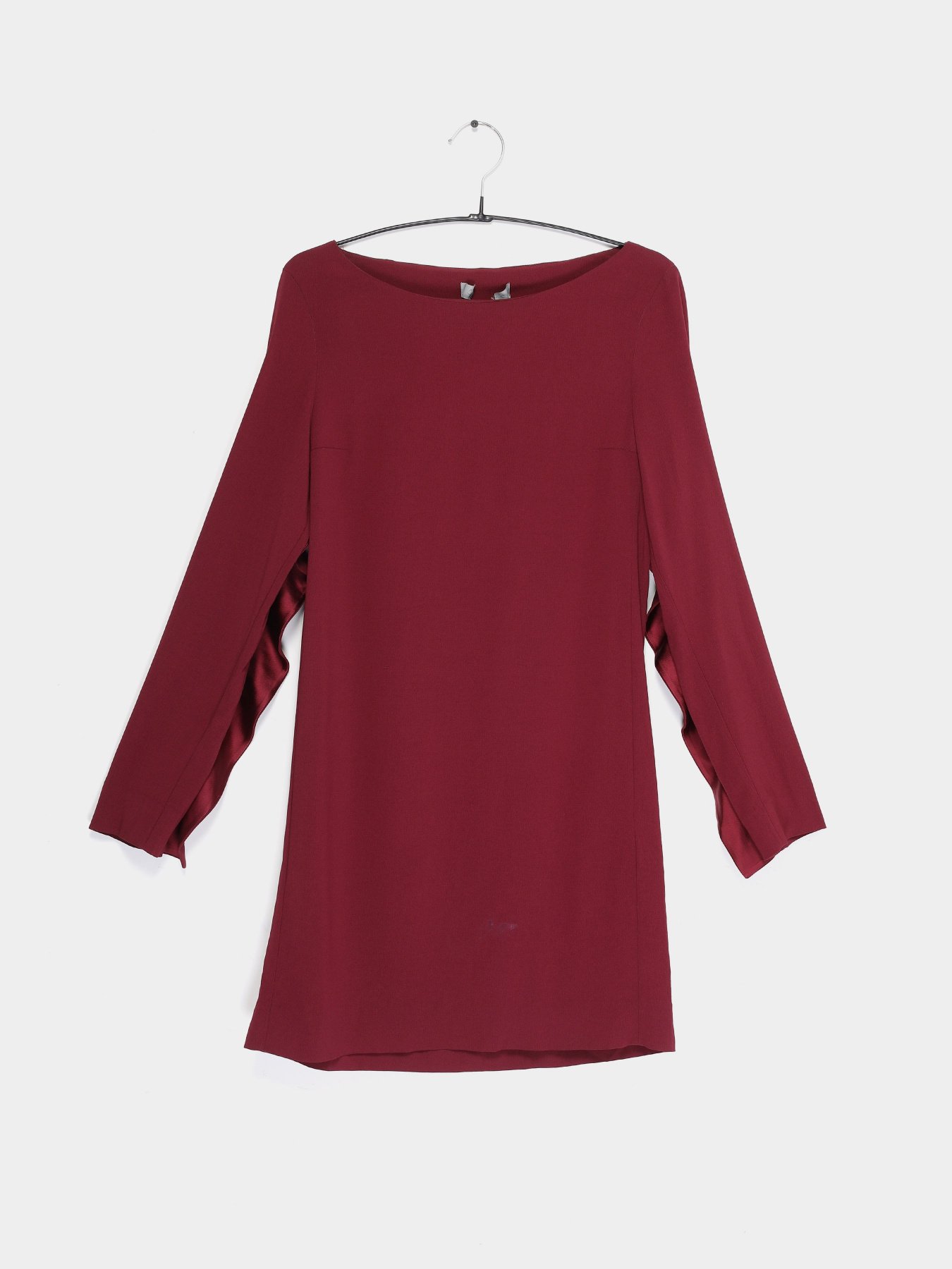 Платье мини COS модель 0471064_бордовий Фото