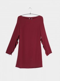 Сукня міні COS модель 0471064_бордовий Фото