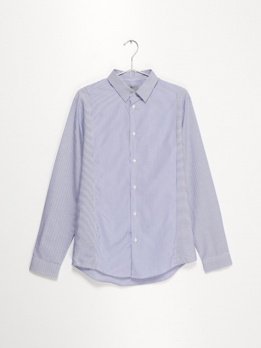 Сорочка COS модель 0473315_синій комб. Фото