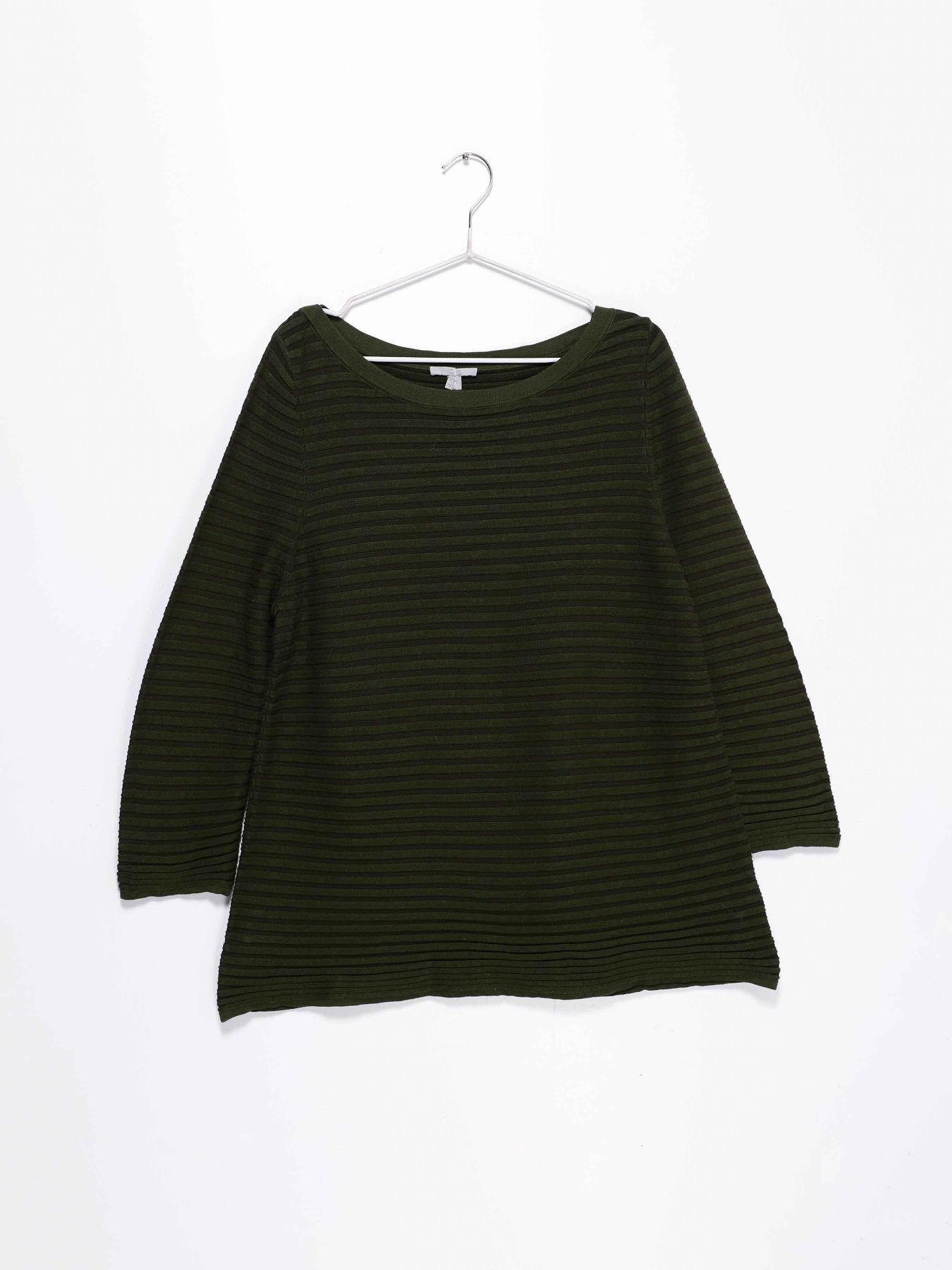 Джемпер COS модель 0476980_т.зелений комб. Фото