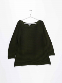 Джемпер COS модель 0476980_т.зелений комб. Фото