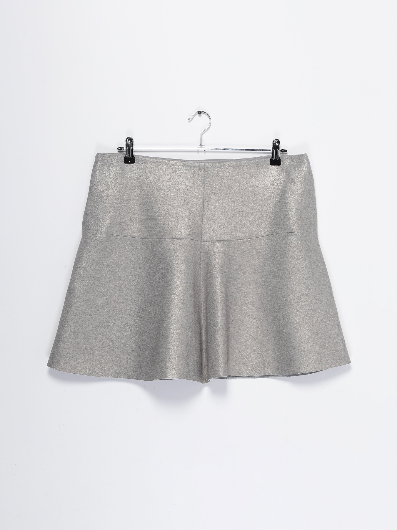 Спідниця міні COS модель 0489132_сірий комб. Спідниця міні COS модель 0489132_сірий комб. Фото