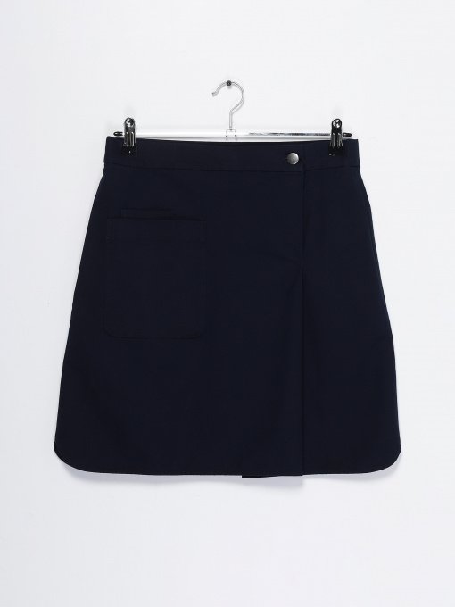 Юбка мини COS модель 0523810_т.синій Фото