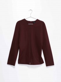 Джемпер COS модель 0532363_т.бордовий Фото