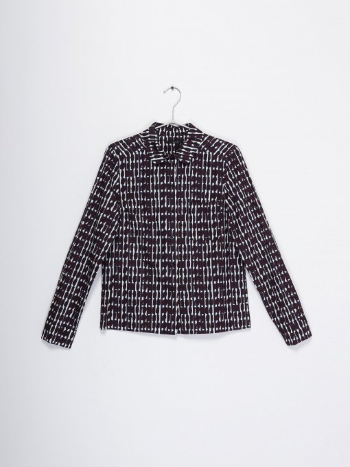 Блуза COS модель 0551981_комб. Фото