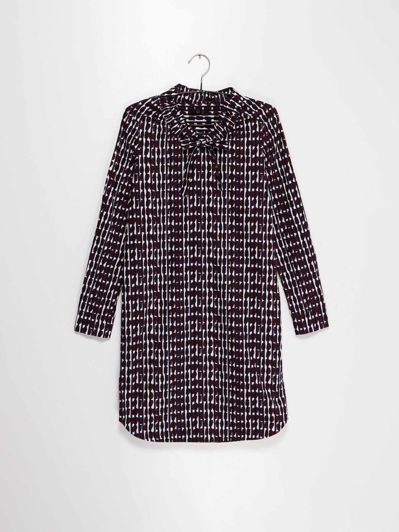 Платье мини COS модель 0552022_комб. Фото