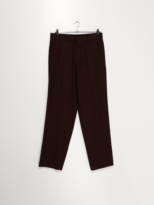 Повседневные штаны COS модель 0554205_т.бордовий Фото