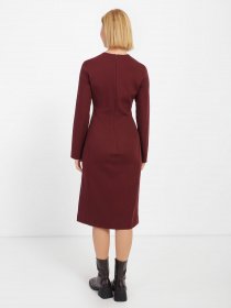 Сукня міді COS модель 0557899_т.бордовий Фото